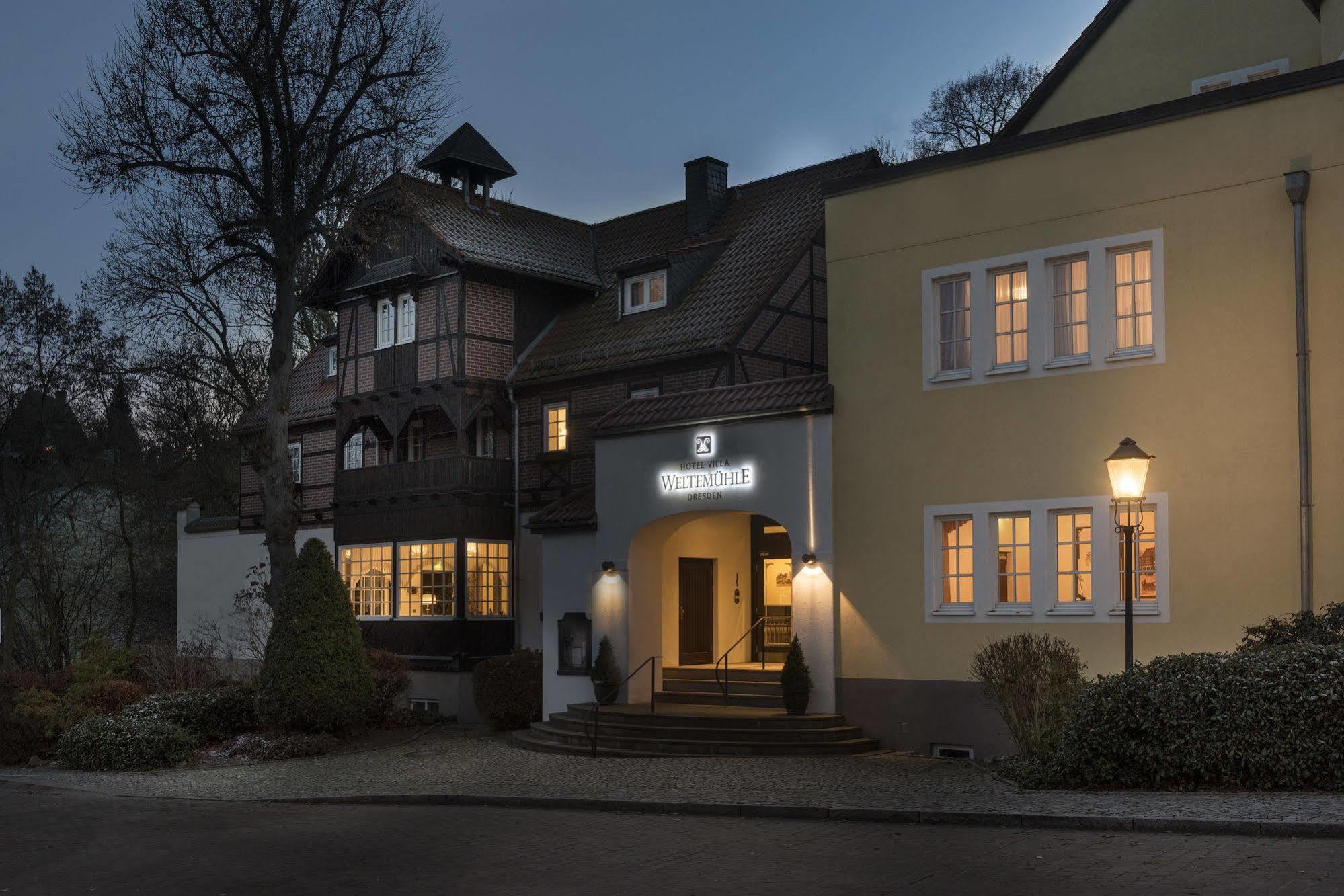Hotel Villa Weltemuehle Dresde Extérieur photo
